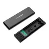 Qoltec 50312 M.2 NVMe SSD dėžutė, USB Type-C, juodos spalvos