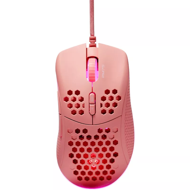 Deltaco GAM-108-P Lengva žaidimų pelė su RGB apšvietimu