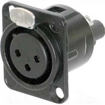Neutrik NC3FD-S-B-1 juodas jungties aksesuaras