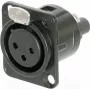 Neutrik NC3FD-S-B-1 juodas jungties aksesuaras