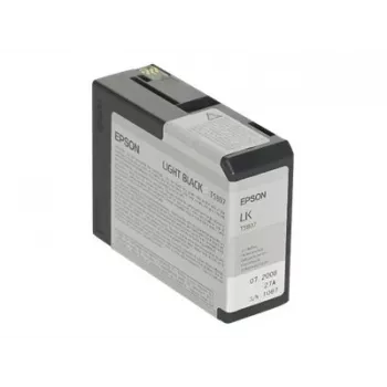 Epson Singlepack Light Black T580700, šviesiai juoda, pigmentinis rašalas, 80 ml, 1 vnt.