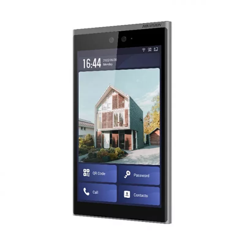 Vaizdo durų skambutis Hikvision DS-KD9633-WBE6, 10 colių IPS ekranas, 2 MP