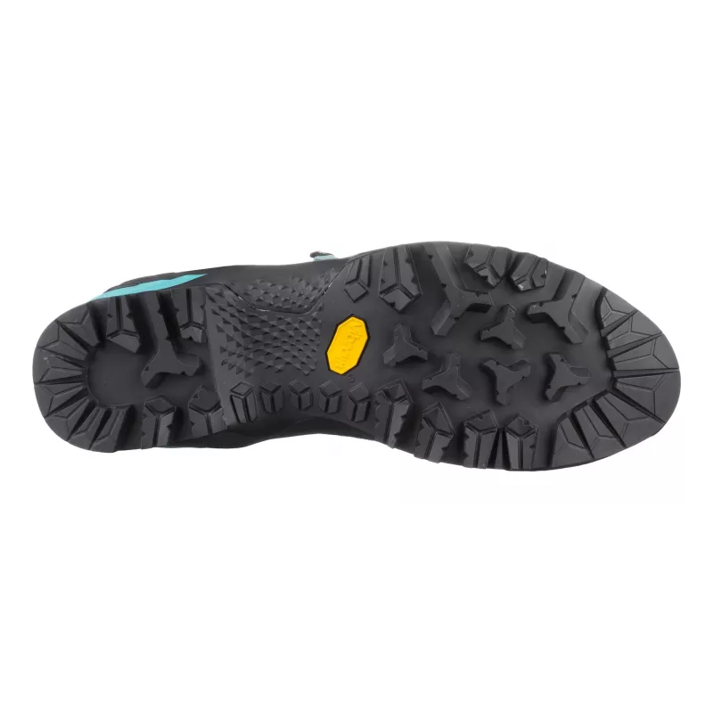 Salewa MTN Trainer Mid GTX moteriški žygiavimo batai Juoda Mėlyna Oda Zomša Vibram WTC