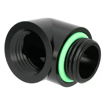 Barrow Dazzle Adapter 90 laipsnių G1/4 colio AG į G1/4 colio IG - juodas (TDWT90-B01 B)