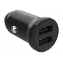 FIXED Dvigubas USB automobilinis kroviklis 15W, juodas
