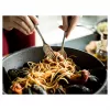 Wok keptuvė Ballarini 75002-815-0 apvali antracitinė 30 cm, aliuminis, 6 sluoksnių granito/titano nelipni danga
