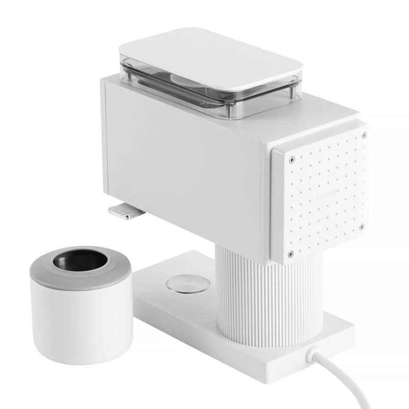 Elektrinis kavos malūnėlis Fellow Ode Gen 2 — 140 W, nerūdijančio plieno peiliai, 100 g talpa, baltas