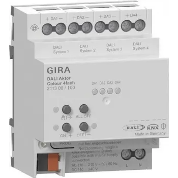 GIRA 211300 DALI pavara Colour 4f KNX REG (211300)