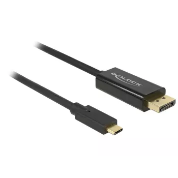 Vaizdo kabelio adapteris USB Type-C – DisplayPort DeLOCK 85255