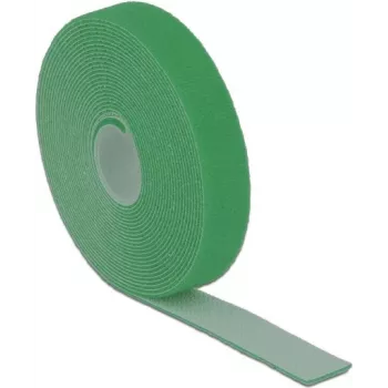 Lipnusis užsegimas (velcro) DeLOCK 18731 Žalia 20 mm 5 m