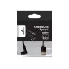 Kabelis USB 2.0 į USB-C su kampu GEMBIRD CC-USB2-AMCML-0.2M