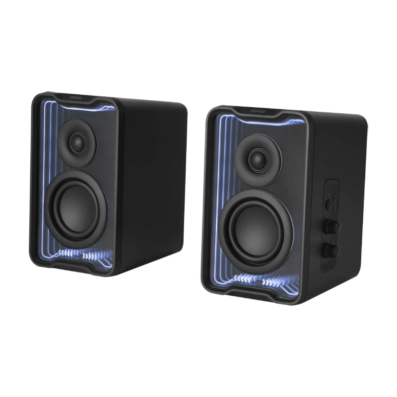 Edifier QR30 Desktoplautsprecher schwarz Bluetooth RGB retail - Lautsprecher (QR30-BK)