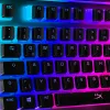 HyperX Pudding Keycaps pilnas klavišų rinkinys ABS juodos spalvos DE išdėstymas
