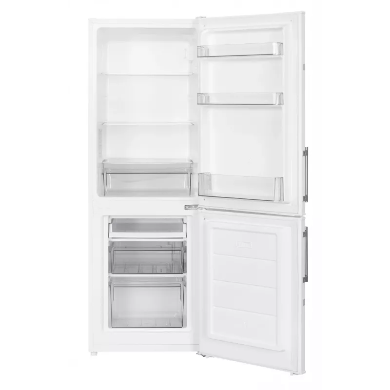 Šaldytuvas laisvai pastatomas SEVERIN DT 8770 — 173 L bendras, 121 L šaldytuvas, 52 L šaldiklis, baltas