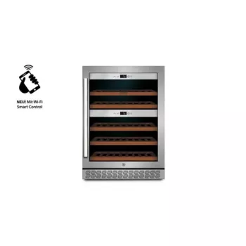 Vyno šaldytuvas Caso WineChef Pro 40 kompresorinis nerūdijančio plieno 40 butelių