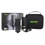 Shure SM4-K-KIT – kondensatorinis mikrofonas, išorinė poliarizacija, rankena, popfiltras, dėklas