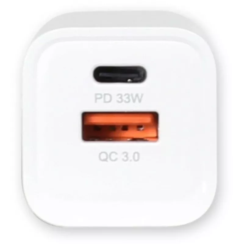 Kroviklis ALLNET PSU-GaNPD-USB-1A1C-45W 45W USB-C PD ir USB-A QC GaN įkroviklis