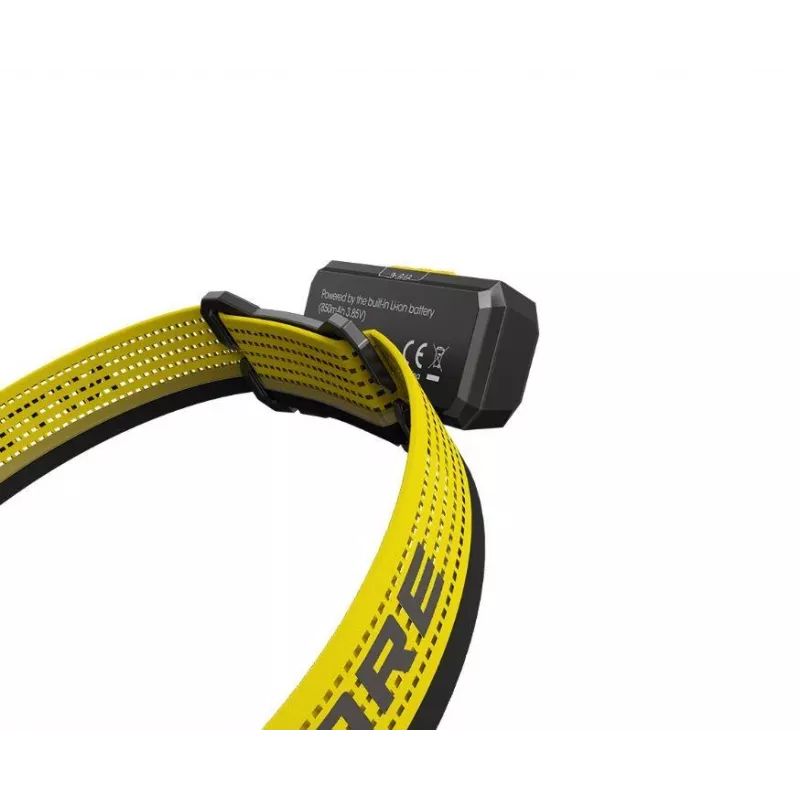 Nitecore NU27 žibintuvėlis juodas, geltonas galvos dirželis LED