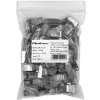 Modulinė RJ45 jungtis QOLTEC 54554 CAT5e FTP, 100 vnt., sidabrinė, plastikinė, 11×22×18 mm