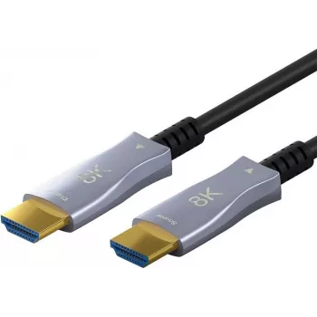 Goobay 65558 HDMI laidas 100 m HDMI A tipas (standartinis) juodai pilkas (65565)