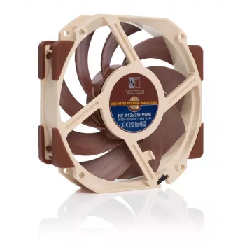 Ventiliatorius Noctua NF-A12X25R PWM 12 cm smėlio rudos spalvos 2000 RPM 102,1 m³/h