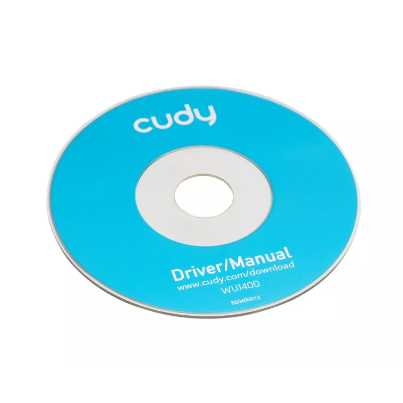 Belaidis USB adapteris Cudy WU1400 Wi‑Fi 5 867 Mbit/s dviejų juostų