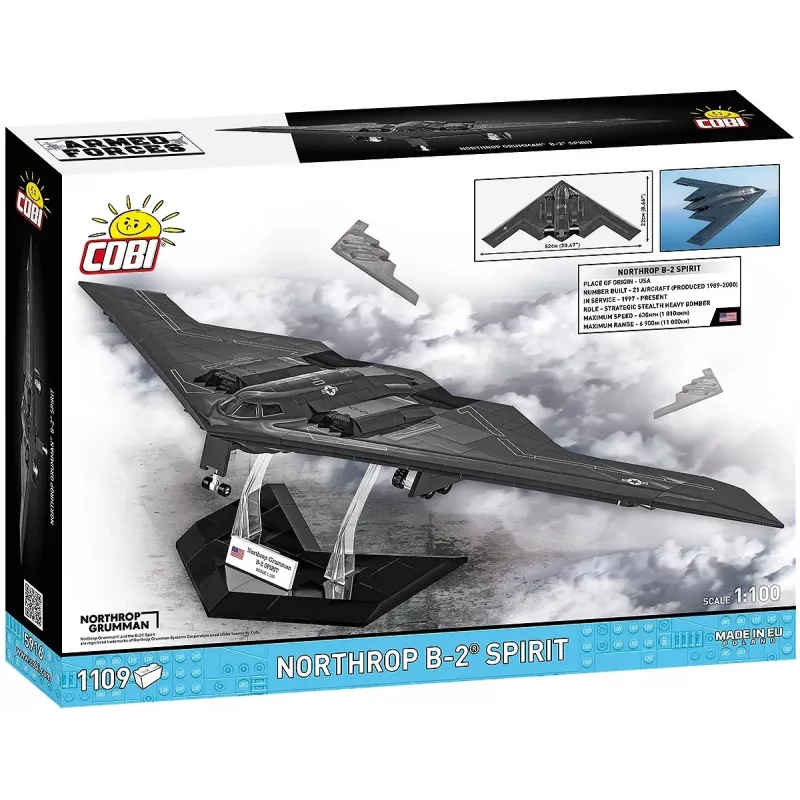 Konstruktorius Cobi Northrop Grumman B-2 SPIRIT modelis