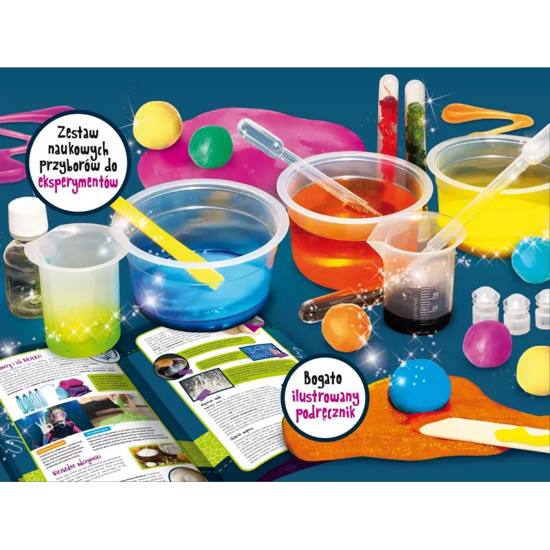 Slime gamybos rinkinys Liscianigiochi I'M A Genius – kūrybiškas eksperimentų rinkinys