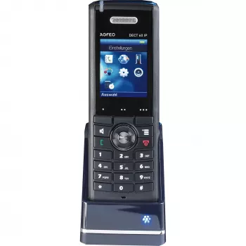 AGFEO DECT 60 IP - Belaidis papildomas ragelis - DECT - Juoda