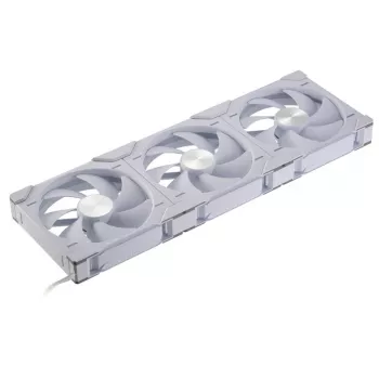 PHANTEKS D30-140 140 mm ARGB korpuso ventiliatoriai balti 3 vnt. pakuotė