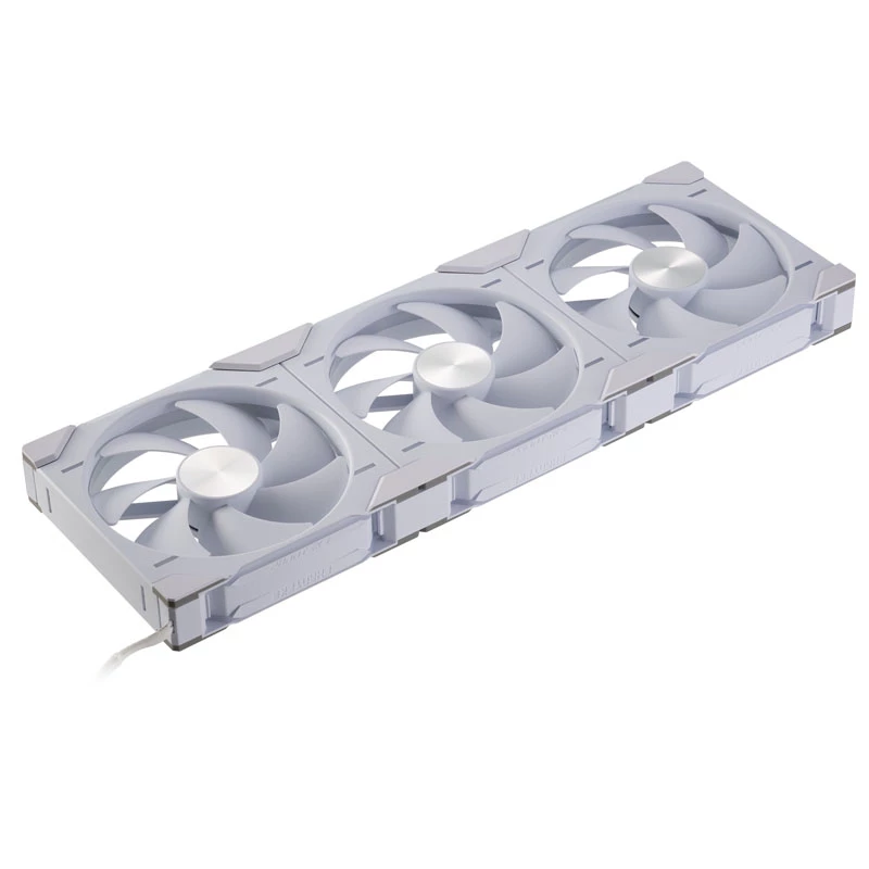 Phanteks D30-140 PWM Regular Airflow D-RGB baltas korpuso ventiliatorius 140 mm, 3 vnt.
