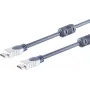 HDMI kabelis ShiverPeaks 77471-MHQ — 1,5 m, chromuotos metalinės jungtys, paauksuoti kontaktai