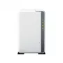 Synology DiskStation DS223J NAS / saugojimo serveris stalinis Realtek RTD1619B 1 GB DDR4 DiskStation Manager balta