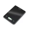 Virtuvinės svarstyklės Caso Slim Black Rectangle Electronic 03210