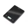 Virtuvinės svarstyklės Caso Slim Black Rectangle Electronic 03210