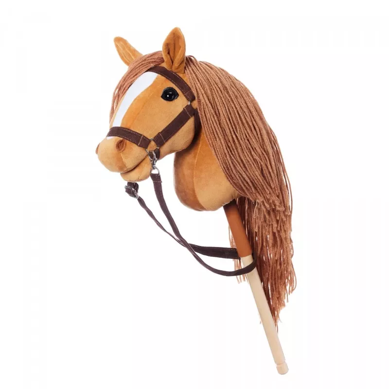 Arklys ant pagaliuko HOPPIHORSE Hobby Horse A3 Kaštoninis
