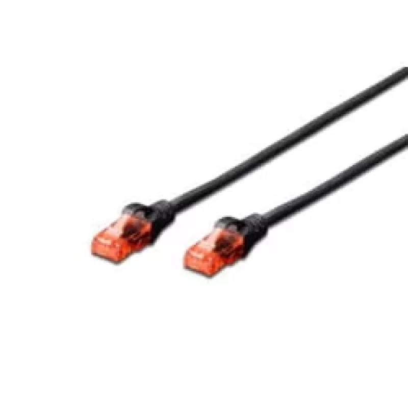 Digitus Professional - Pataisos laidas - RJ-45 (vyriškas) į RJ-45 (vyriškas) - 25 cm - SFTP - CAT 6a - halogenų neturintis, liejinis - juodas (DK-1644-A-0025/BL)