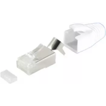 RJ45 kištukas ShiverPeaks BS72067-W baltas