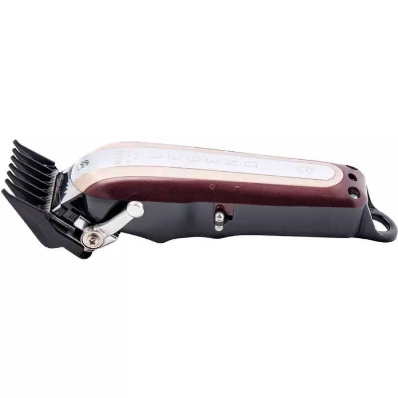 WAHL Cordless Legend Burgundo, Sidabrinė Ličio-Jonų (Li-Ion) besvorė kirpimo mašinėlė