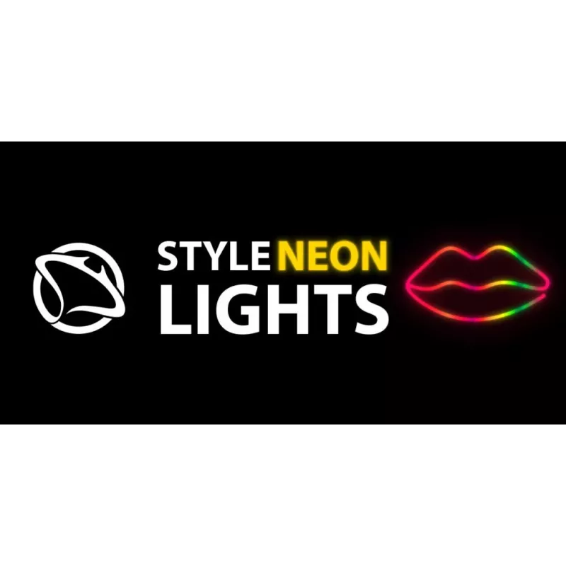 Neoninė lemputė MANTA SNL61RGB LIPS RGB daugiaspalvis dekoratyvinis ženklas