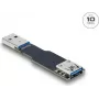 Keitiklis DELOCK 67419 USB Type-A į Type-A, juodas