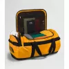 Krepšys The North Face Base Camp Duffel L 95 L poliesteris juoda, geltona