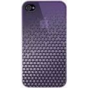 Linksys Belkin Emerge 060 – Apsauginis dėklas mobiliesiems telefonams – Plienas, Violetinis žaibas – Apple iPhone 4, 4S (F8W049CWC00)