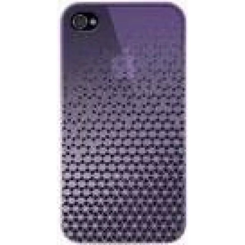 Linksys Belkin Emerge 060 – Apsauginis dėklas mobiliesiems telefonams – Plienas, Violetinis žaibas – Apple iPhone 4, 4S (F8W049CWC00)