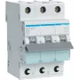 Automatinis jungiklis Hager MCS325, 25 A, C tipo, 3 moduliai