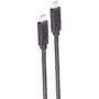 shiverpeaks ®-BASIC-S--USB-C jungiamasis kabelis, USB-C kištukas į USB-C kištuką, 4.0 Gen 3x2, 240W, 0,5m (BS13-63015)