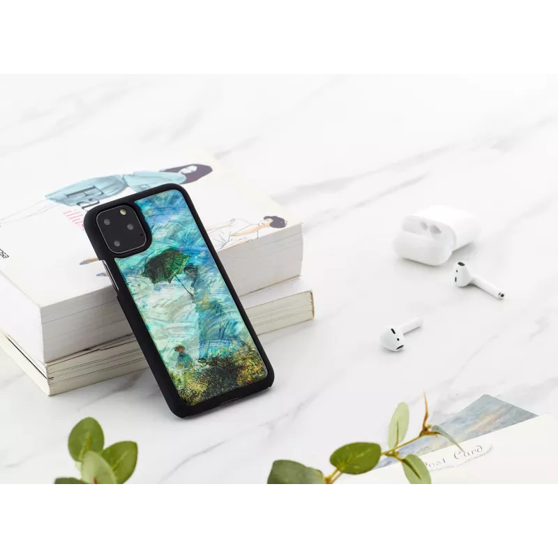 Apsauginis dėklas išmaniesiems telefonams iKins, skirtas iPhone 11 Pro, juodos spalvos, plonas