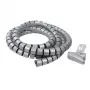 Kabelių rišimo spiralė LogiLink KAB0013 sidabrinė 2500 mm