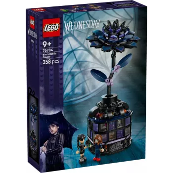 LEGO statybinis rinkinys LEGO Wednesday 76784 Juodoji jurgino gėlė – dekoratyvinis modelis, 358 dalių, 9+ metų