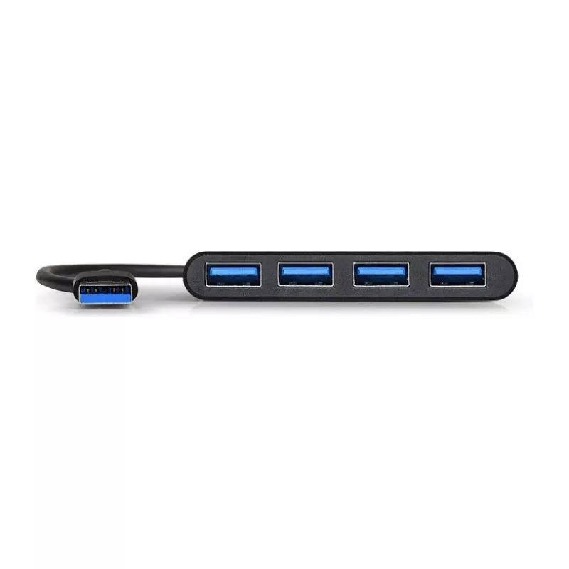 USB šakotuvas Port Designs 900121 USB 3.2 Gen 1 Type-A 5000 Mbit/s juodas